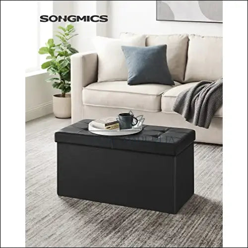 Otomanas SM1170 - €78 Save 30% 50-100, __label:Pristatymas 5-14 d.d., notouch30, otomanas, song 76x38x38cm / Juoda