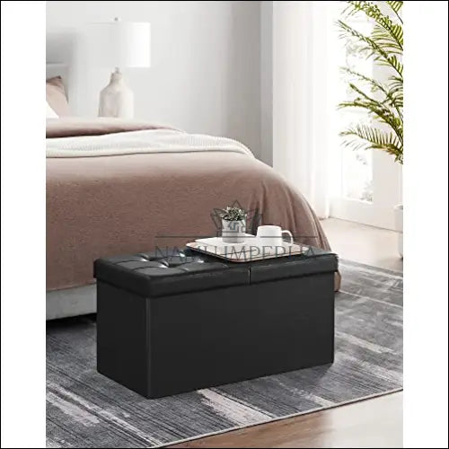 Otomanas SM1170 - €78 Save 30% 50-100, __label:Pristatymas 5-14 d.d., notouch30, otomanas, song 76x38x38cm / Juoda