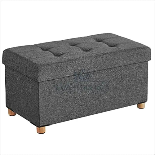 Otomanas SM1174 - €88 Save 40% 50-100, __label:Pristatymas 5-14 d.d., notouch30, otomanas, song 76x38x38cm / Pilka