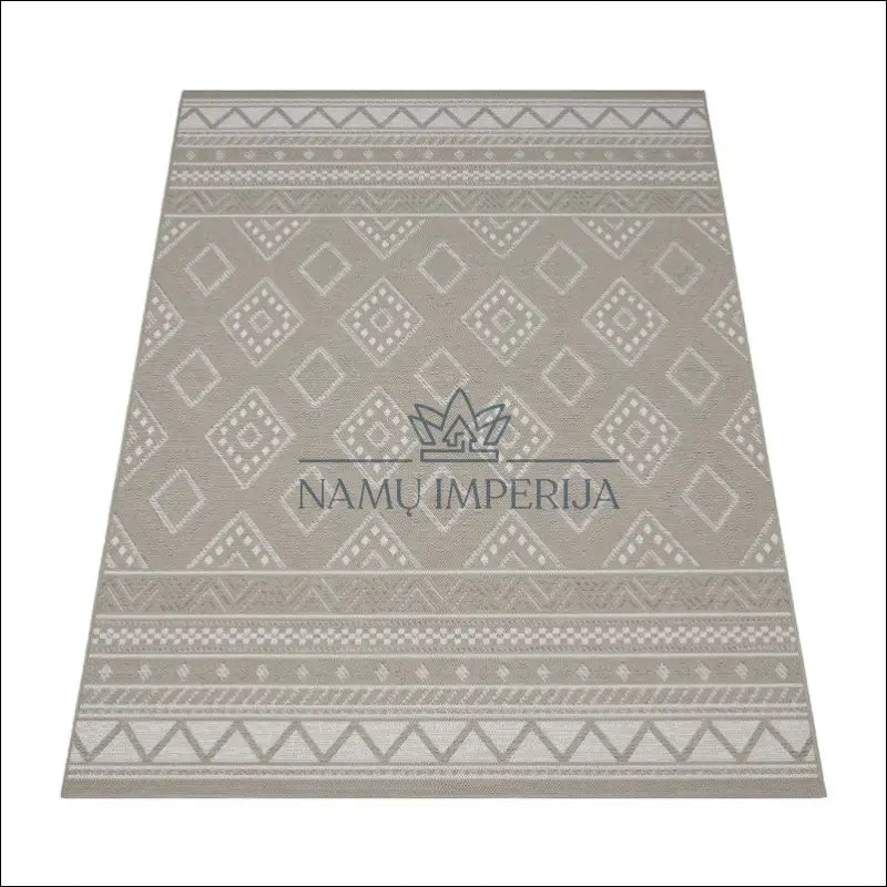 Kilimas NI5915 - €87 100-200, 50-100, color-Sand, kilimai, newdiva2 Kilimai Outdoor Rug Garden Diamonds Boho Pattern