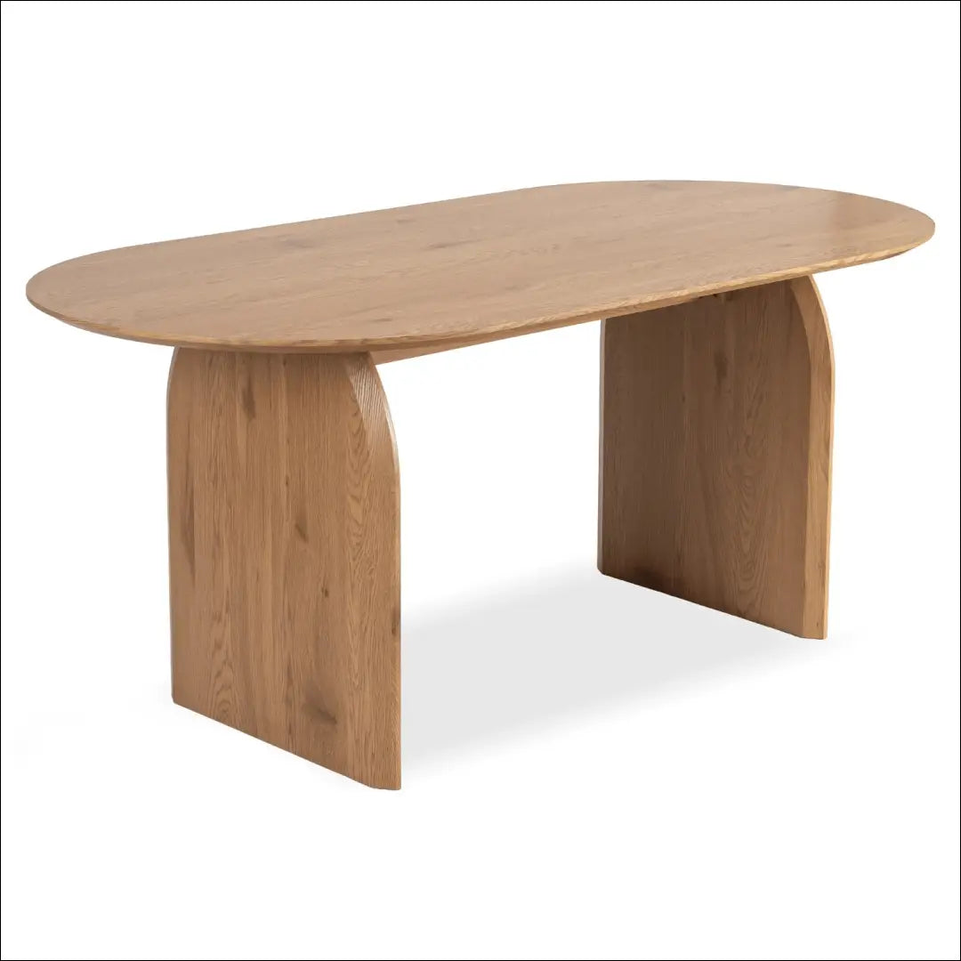 Ovalus stalas 190 cm ąžuolo spalvos TE2555 - €253.71 Save 15% __label:Pristatymas 5-14 d.d., Newelite Naujausi