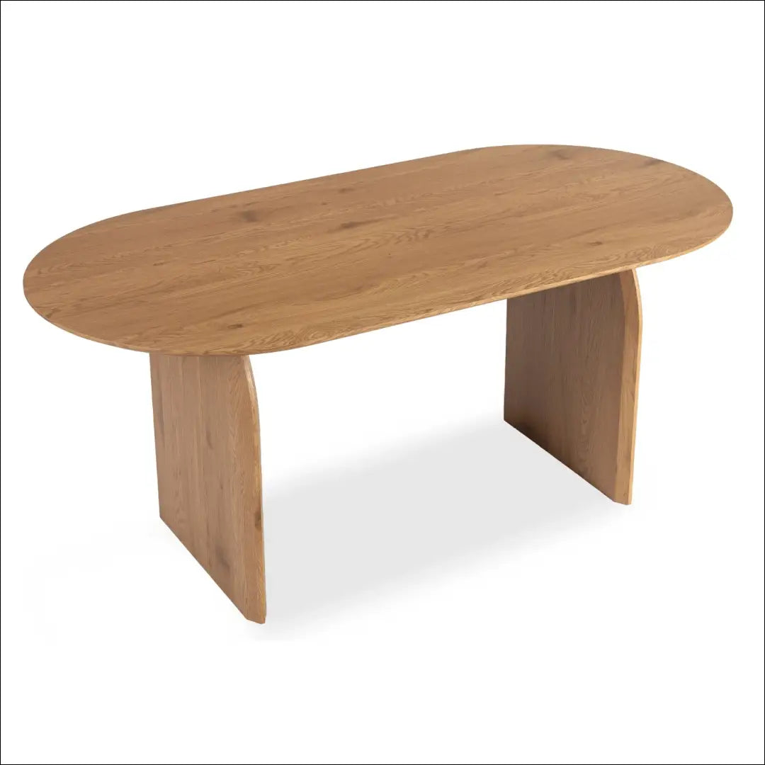 Ovalus stalas 190 cm ąžuolo spalvos TE2555 - €253.71 Save 15% __label:Pristatymas 5-14 d.d., Newelite Naujausi