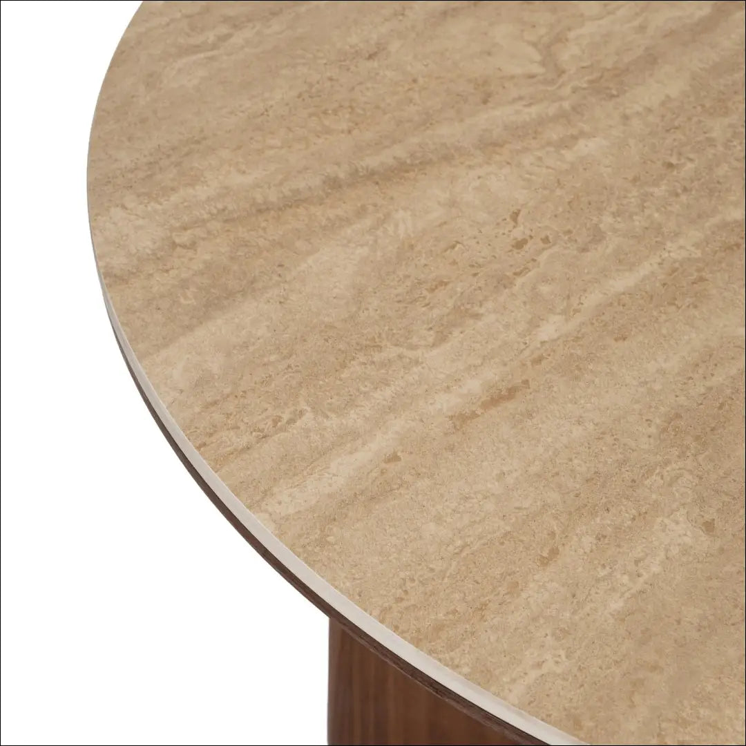 Ovalus stalas 200 cm travertinas/riešutmedis TE2556 - €481.60 Save 15% __label:Pristatymas 5-14 d.d., Newelite Naujausi