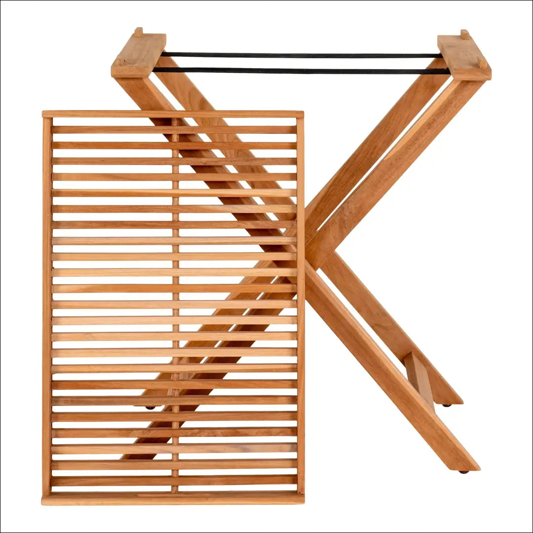 Padėklo staliukas tikmedžio natūralios medienos 60x40x70 cm RD1083 - €123 Save 15% 100-200, nordic, Side tables, Teak,