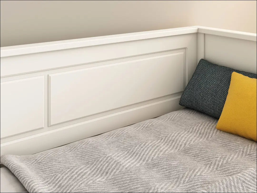 Padidinama lova GI687 - €165 Save 50% 100-200, __label:Pristatymas 1-2 d.d., color-balta, lovos-miegamojo,