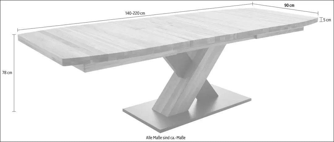 Padidinamas medinis valgomojo stalas VI1398 - €1,150 Save 50% __label:Pristatymas 1-2 d.d., color-juoda, color-ruda,