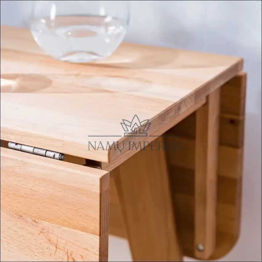 Padidinamas stalas VI1021 - €110 Save 50% 100-200, __label:Pristatymas 1-2 d.d., color-ruda, material-medzio-masyvas,