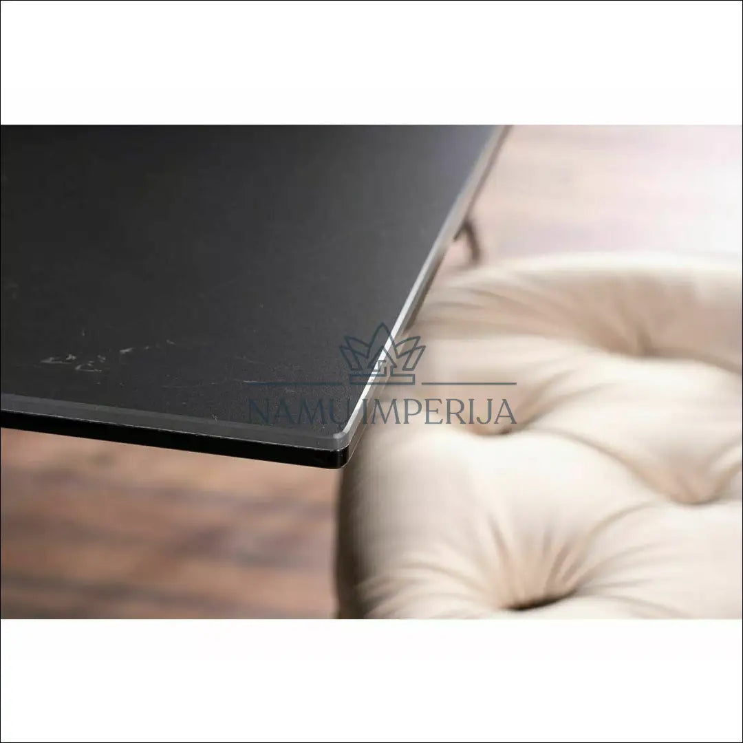 Padidinamas valgomojo stalas AL008 - €807 Save 20% __label:Pristatymas 5-14 d.d., color-juoda, material-keramika,