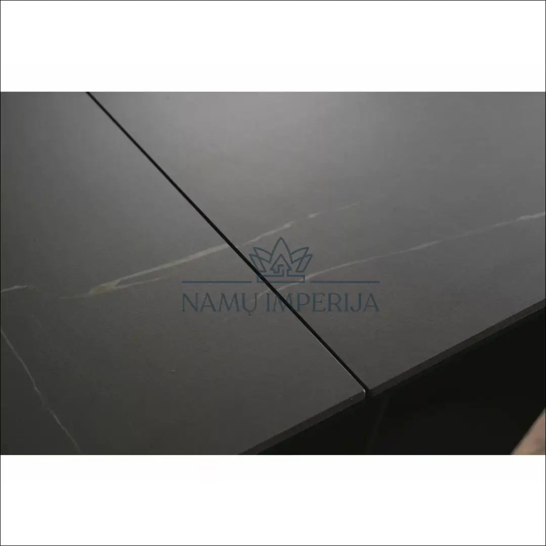 Padidinamas valgomojo stalas AL008 - €807 Save 20% __label:Pristatymas 5-14 d.d., color-juoda, material-keramika,