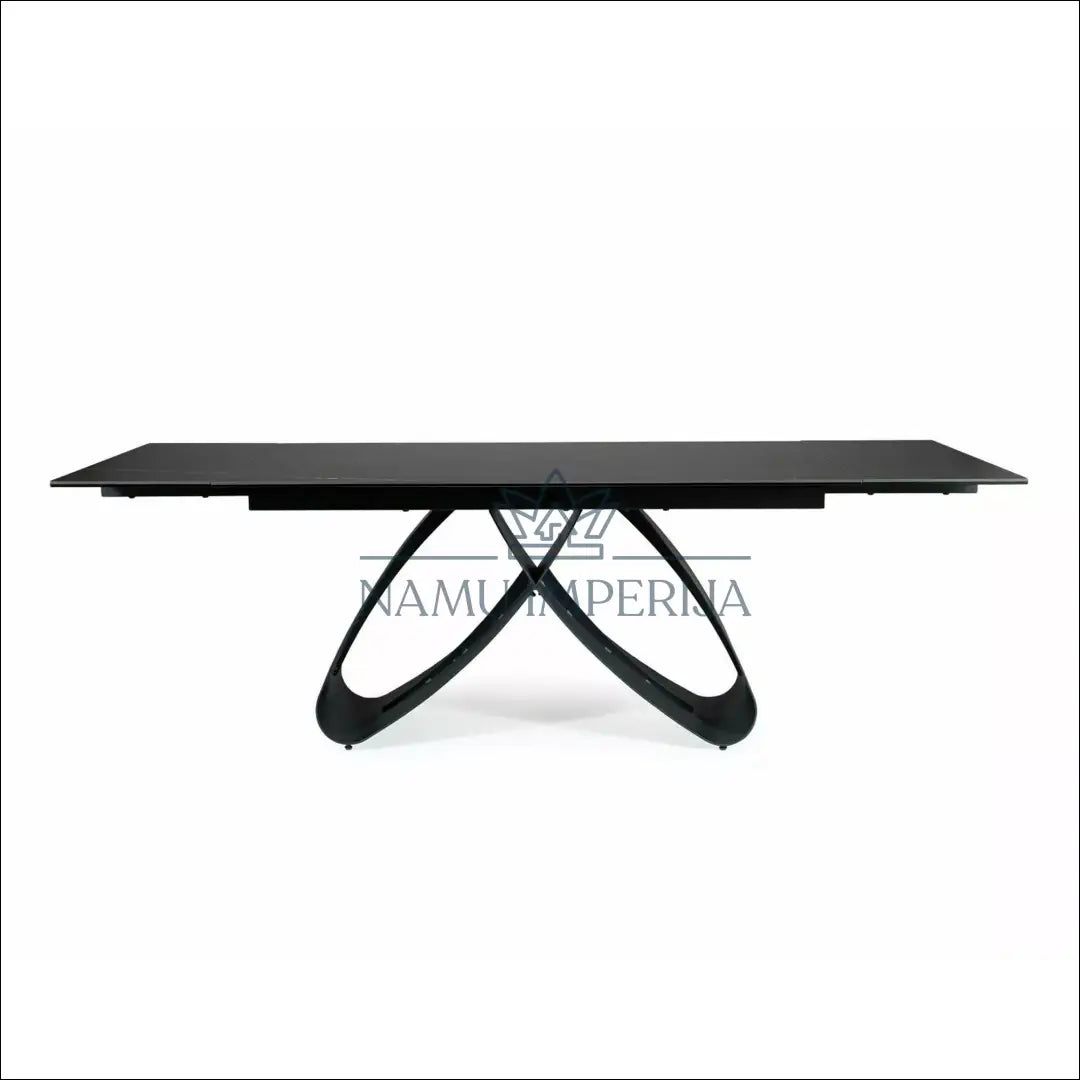 Padidinamas valgomojo stalas AL008 - €807 Save 20% __label:Pristatymas 5-14 d.d., color-juoda, material-keramika,
