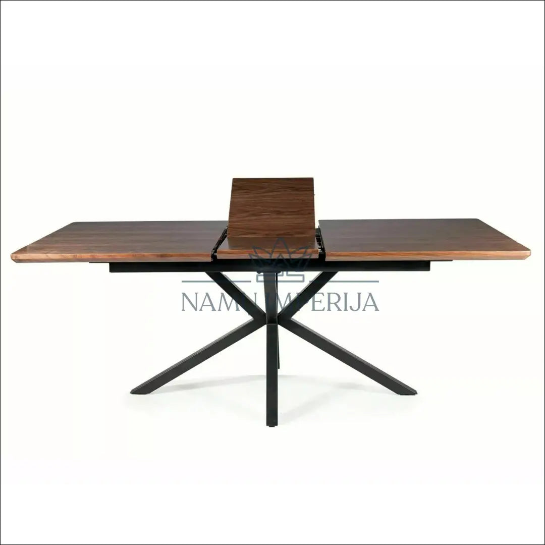 Padidinamas valgomojo stalas AL013 - €479 Save 20% __label:Pristatymas 5-14 d.d., color-juoda, color-ruda,