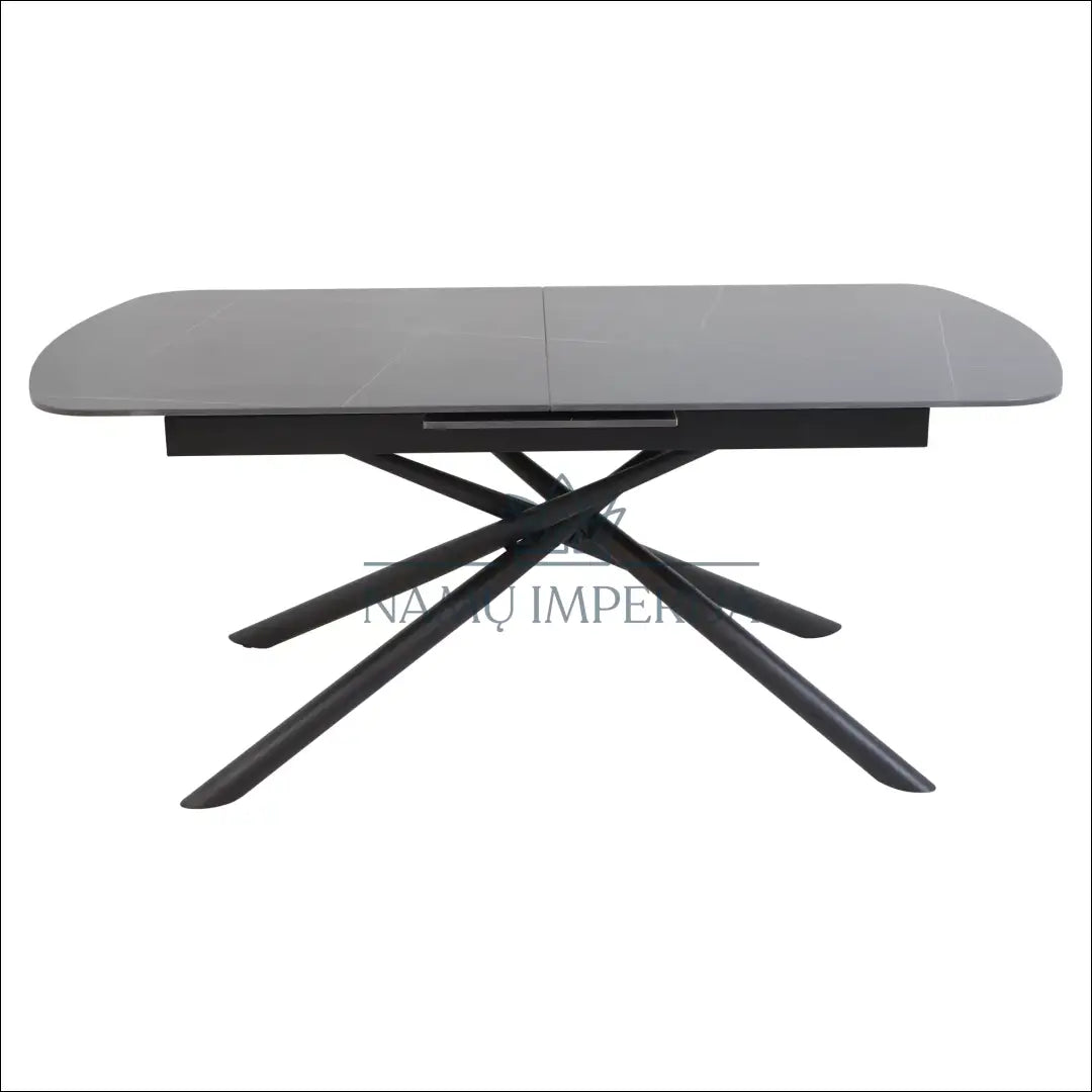 Padidinamas valgomojo stalas AL014 - €503 Save 20% __label:Pristatymas 1-2 d.d., color-juoda, material-keramika,