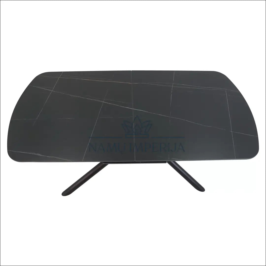 Padidinamas valgomojo stalas AL014 - €503 Save 20% __label:Pristatymas 1-2 d.d., color-juoda, material-keramika,