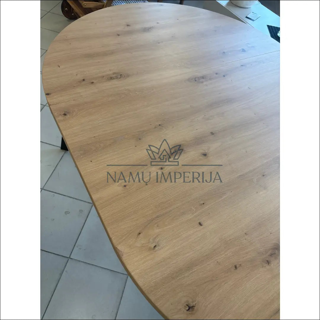 Padidinamas valgomojo stalas VI1028 - €160 Save 65% 100-200, __label:Pristatymas 1-2 d.d., color-juoda, color-ruda,