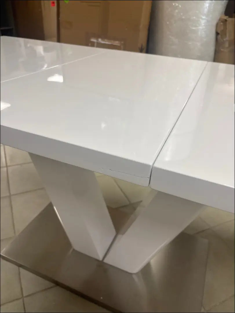 Padidinamas valgomojo stalas VI1415 - €180 Save 65% 100-200, __label:Pristatymas 1-2 d.d., color-balta, material-mdf,