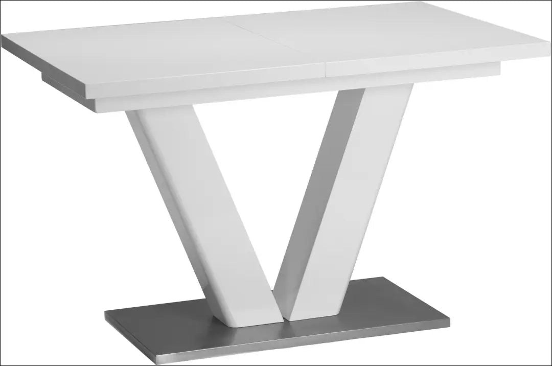 Padidinamas valgomojo stalas VI1415 - €180 Save 65% 100-200, __label:Pristatymas 1-2 d.d., color-balta, material-mdf,