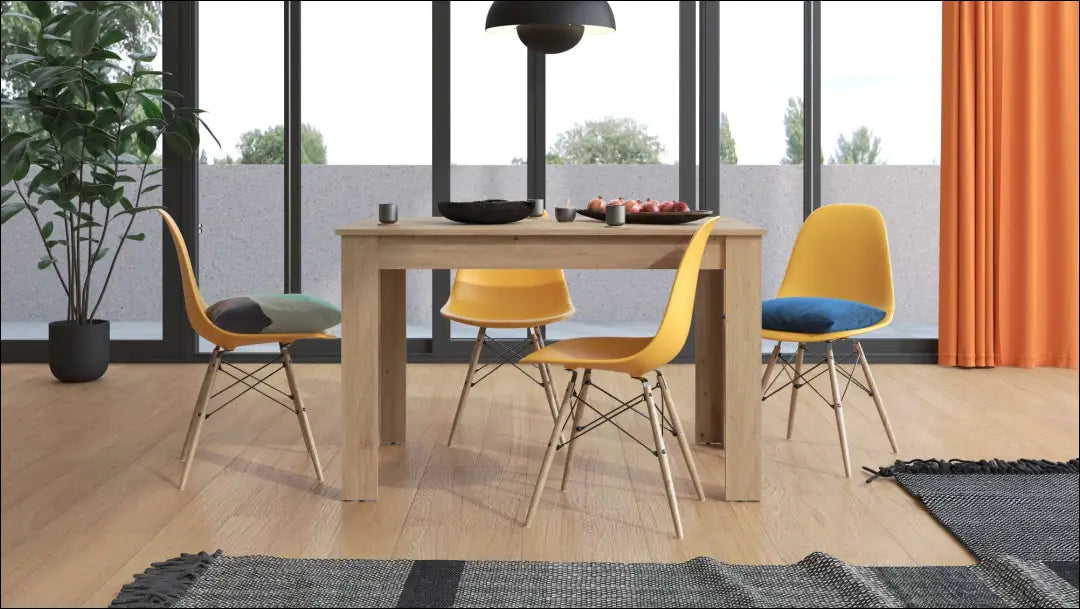 Padidinamas valgomojo stalas VI1466 - €120 Save 50% 100-200, __label:Pristatymas 1-2 d.d., color-ruda,