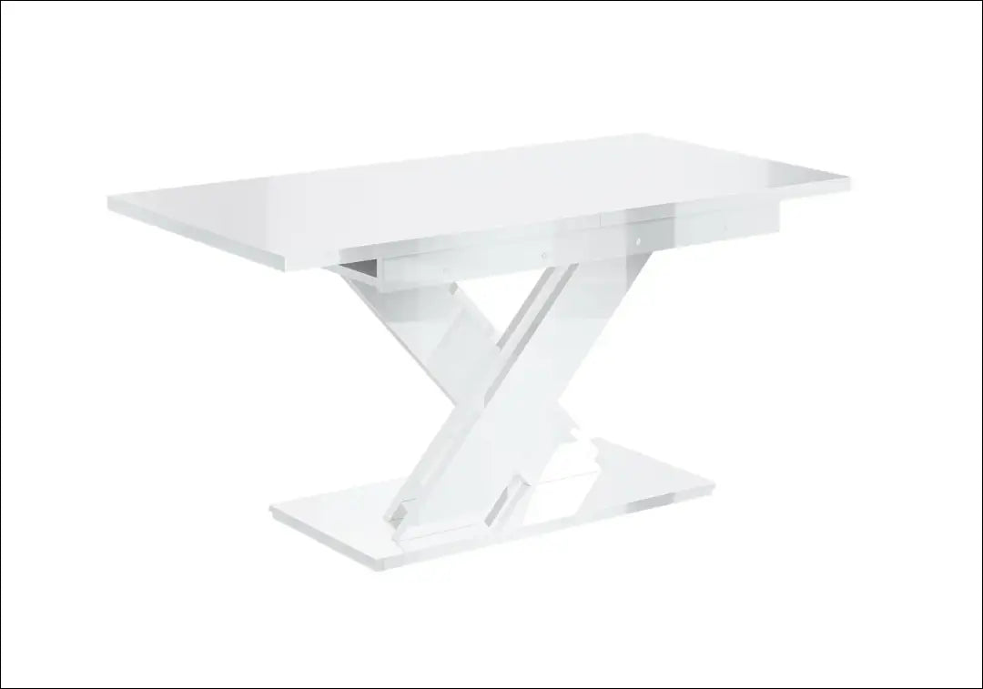Padidinamas valgomojo stalas VI1468 - €234 Save 40% __label:Pristatymas 1-2 d.d., color-balta, material-mediena,