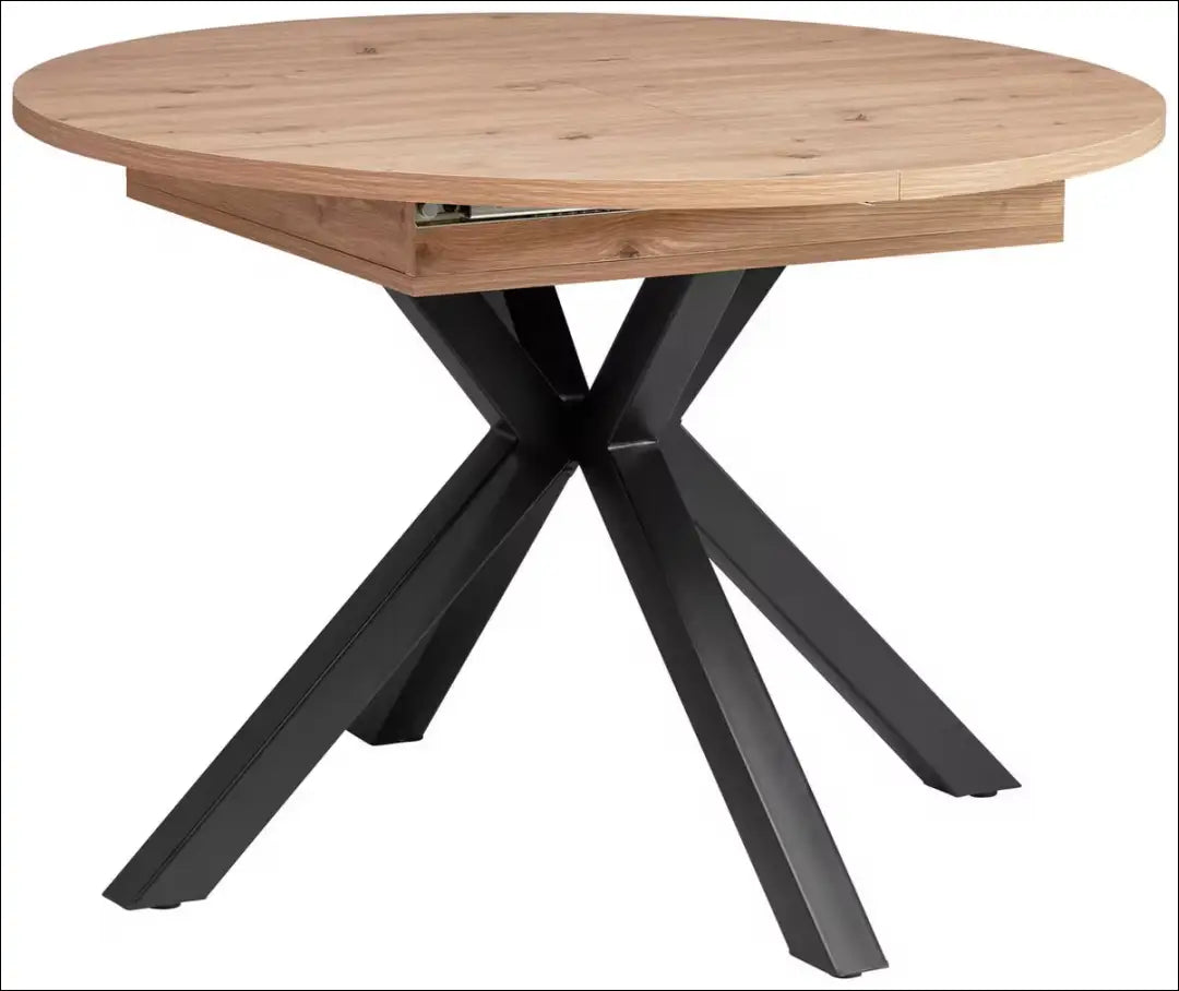 Padidinamas valgomojo stalas VI1526 - €150 Save 50% 100-200, __label:Pristatymas 1-2 d.d., color-juoda, color-ruda,