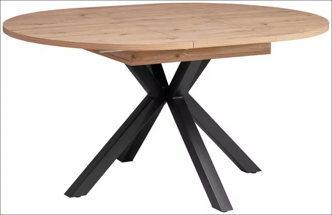 Padidinamas valgomojo stalas VI1526 - €150 Save 50% 100-200, __label:Pristatymas 1-2 d.d., color-juoda, color-ruda,