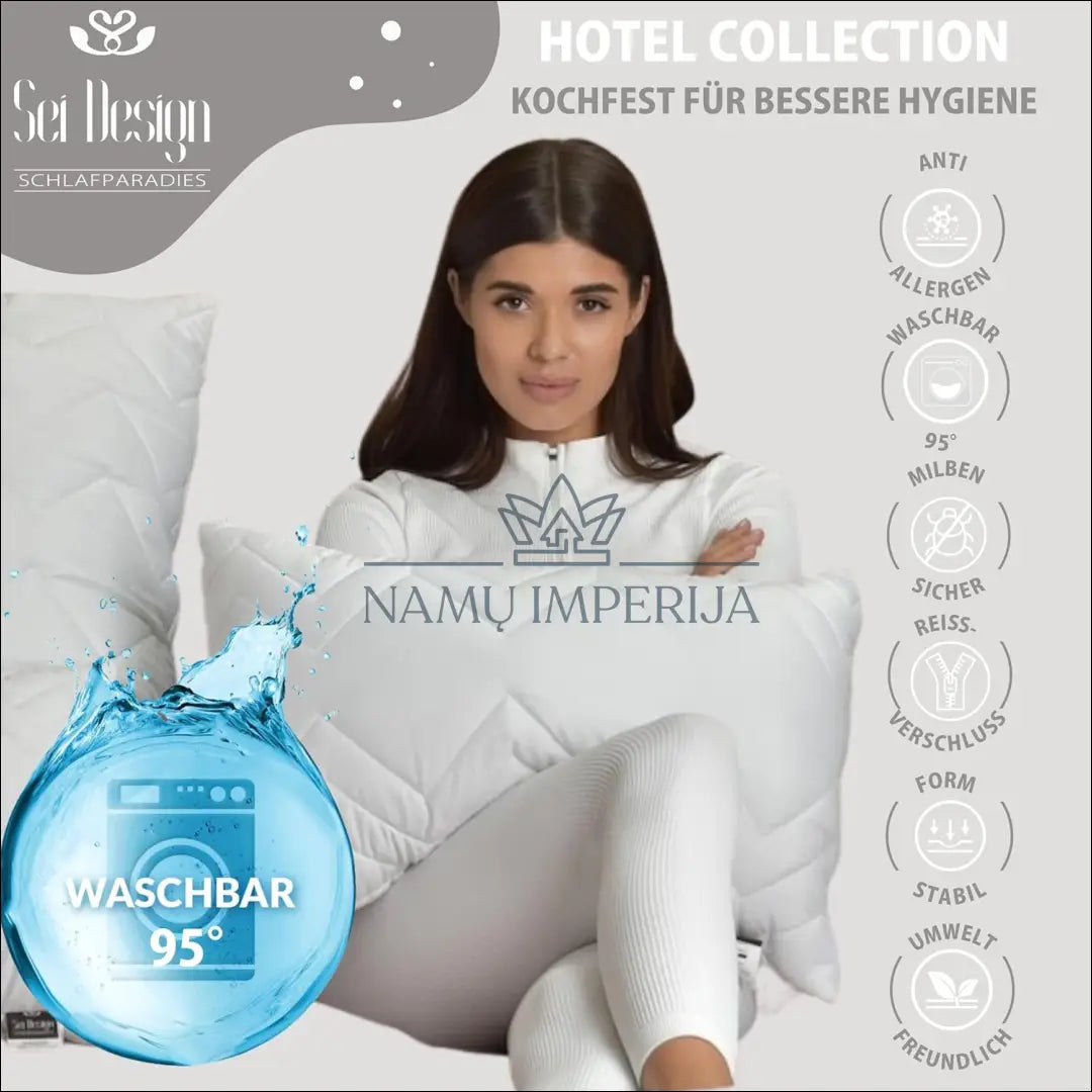 Pagalvė (50x50cm) DI8995 - €9 Save 50% __label:Pristatymas 1-2 d.d., color-balta, material-poliesteris, pagalves,