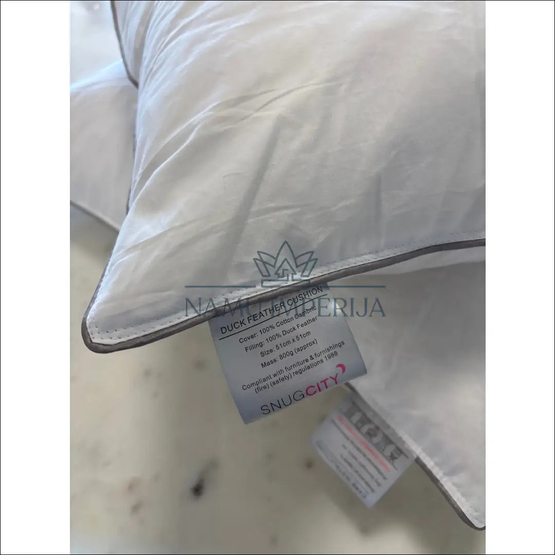 Pagalvių komplektas (2vnt) DI9429 - €23 Save 50% __label:Pristatymas 1-2 d.d., color-balta, material-medvilne,