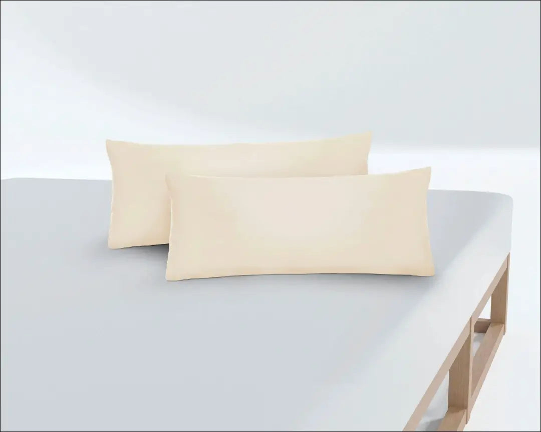 Pagalvių užvalkalų komplektas (2vnt) DI12055 - €10 Save 50% __label:Pristatymas 1-2 d.d., color-kremas,