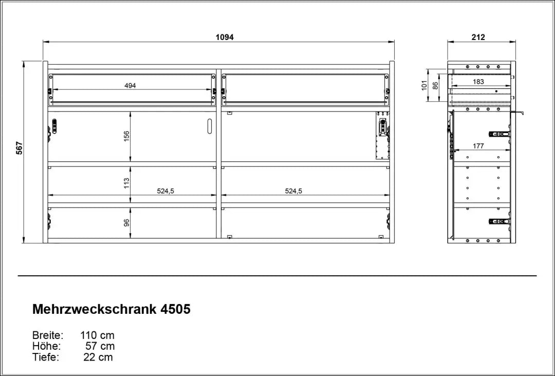Pakabinama batų spintelė KI1826 - €115 Save 50% 100-200, __label:Pristatymas 1-2 d.d., batu-lentyna, batu-spintele,