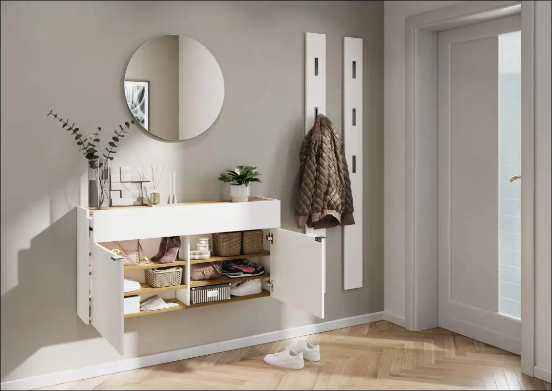 Pakabinama batų spintelė KI1826 - €115 Save 50% 100-200, __label:Pristatymas 1-2 d.d., batu-lentyna, batu-spintele,