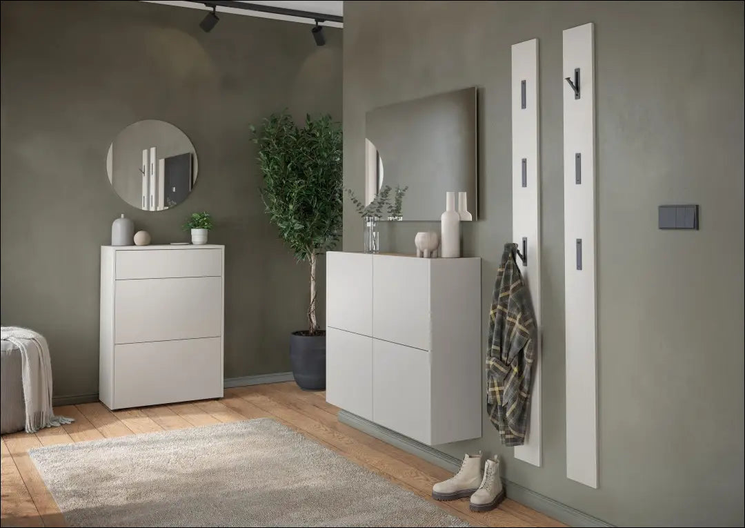 Pakabinama batų spintelė KI1844 - €140 Save 50% 100-200, __label:Pristatymas 1-2 d.d., batu-lentyna, batu-spintele,