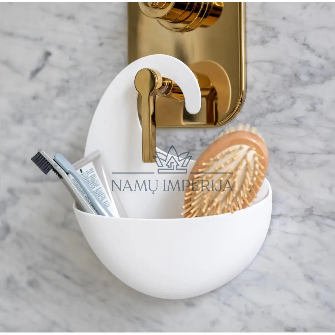 Pakabinama dušo lentynėlė DI10148 - €10 Save 50% __label:Pristatymas 1-2 d.d., color-balta, material-plastikas,