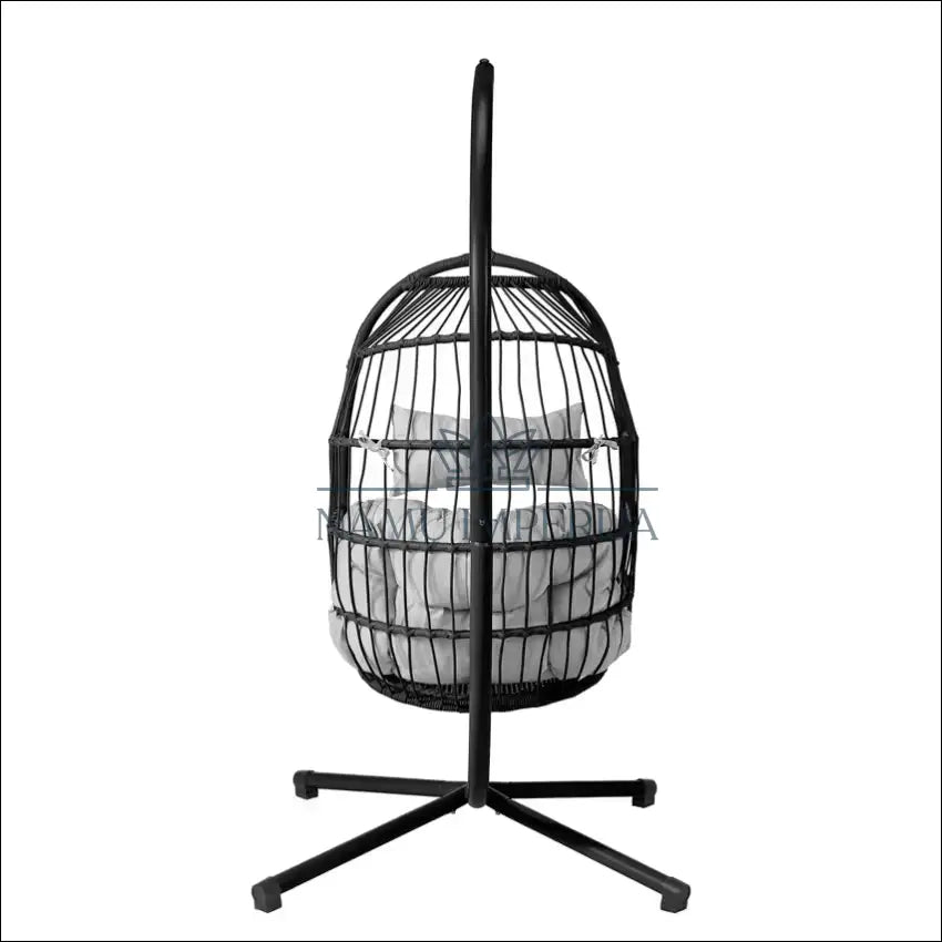 Pakabinama kėdė LI777 - €120 Save 50% 100-200, __label:Pristatymas 1-2 d.d., color-juoda, color-pilka, lauko baldai
