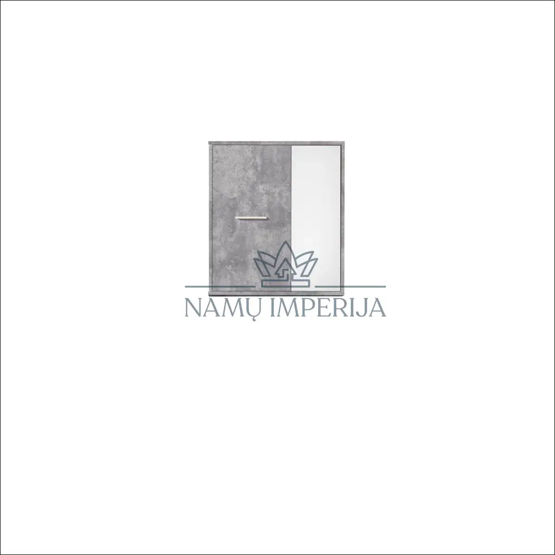Pakabinama spintelė KI1401 - €28 Save 50% 25-50, __label:Pristatymas 1-2 d.d., color-balta, color-pilka,