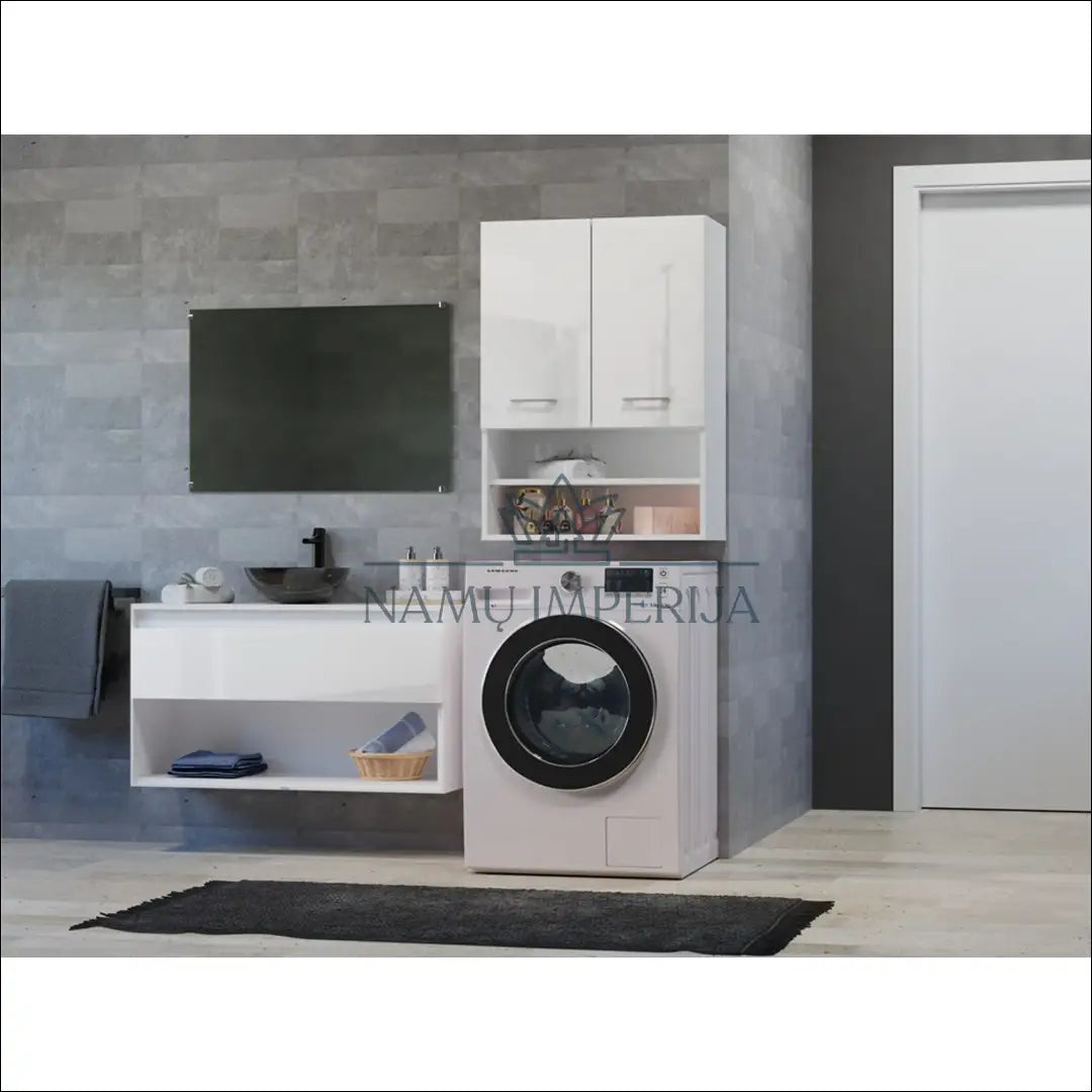Pakabinama vonios spintelė KI1341 - €25 Save 70% 25-50, __label:Pristatymas 1-2 d.d., color-balta, material-mediena,