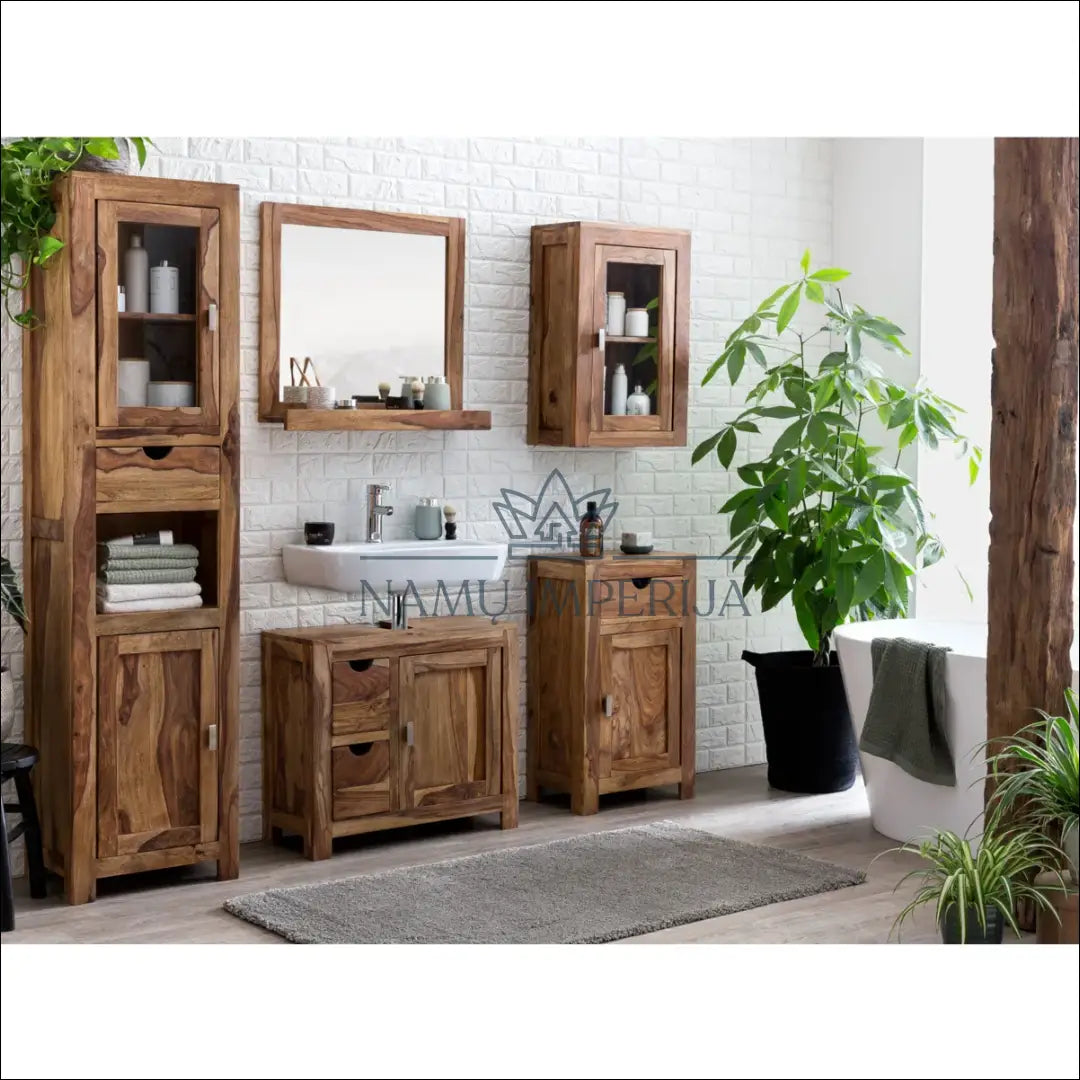 Pakabinama vonios spintelė KI1367 - €64 Save 50% 50-100, __label:Pristatymas 1-2 d.d., color-ruda,