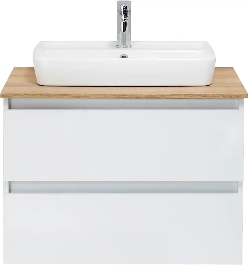 Pakabinama vonios spintelė KI1566 - €112 Save 50% 100-200, __label:Pristatymas 1-2 d.d., color-balta, color-ruda,