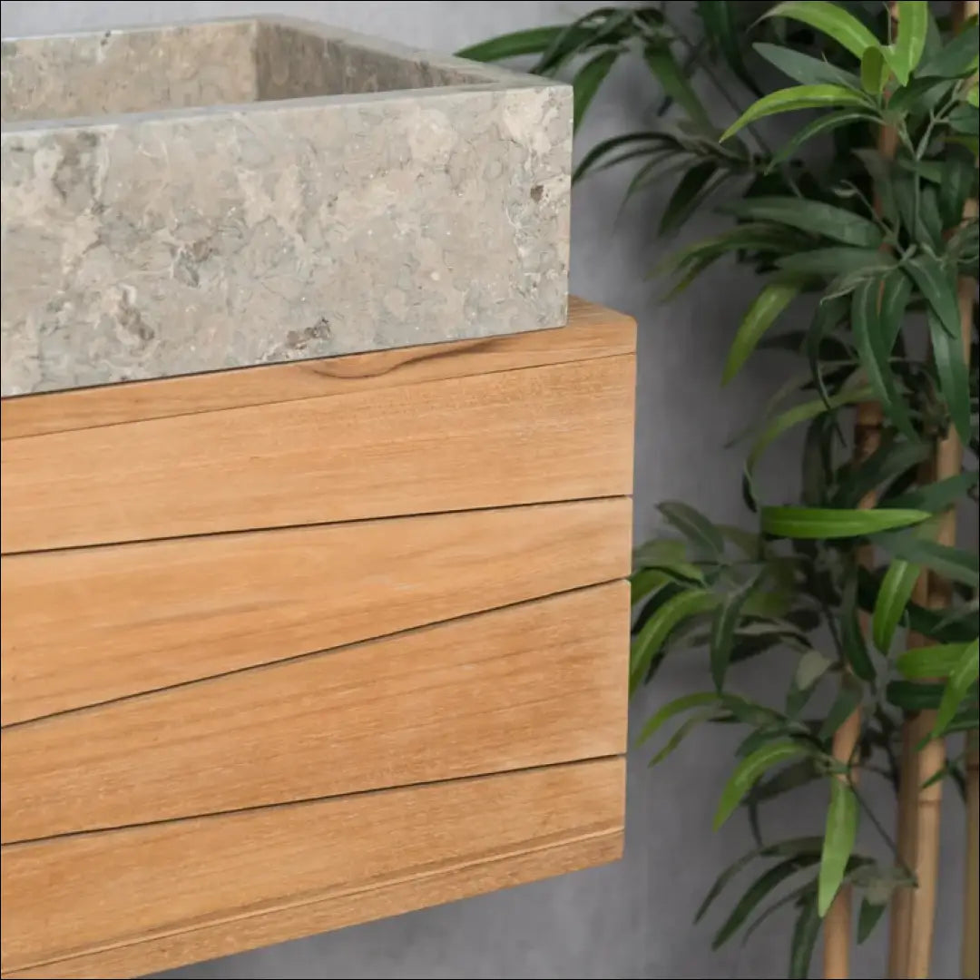 Pakabinama vonios spintelė KI645 - €104 Save 60% 100-200, __label:Pristatymas 1-2 d.d., color-ruda,