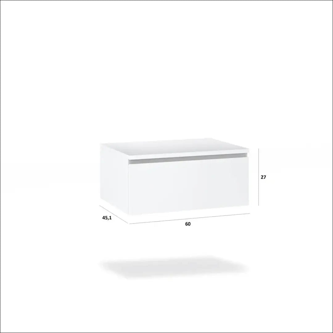 Pakabinama vonios spintelė KI715 - €144 Save 70% 100-200, __label:Pristatymas 1-2 d.d., color-balta, material-mediena,