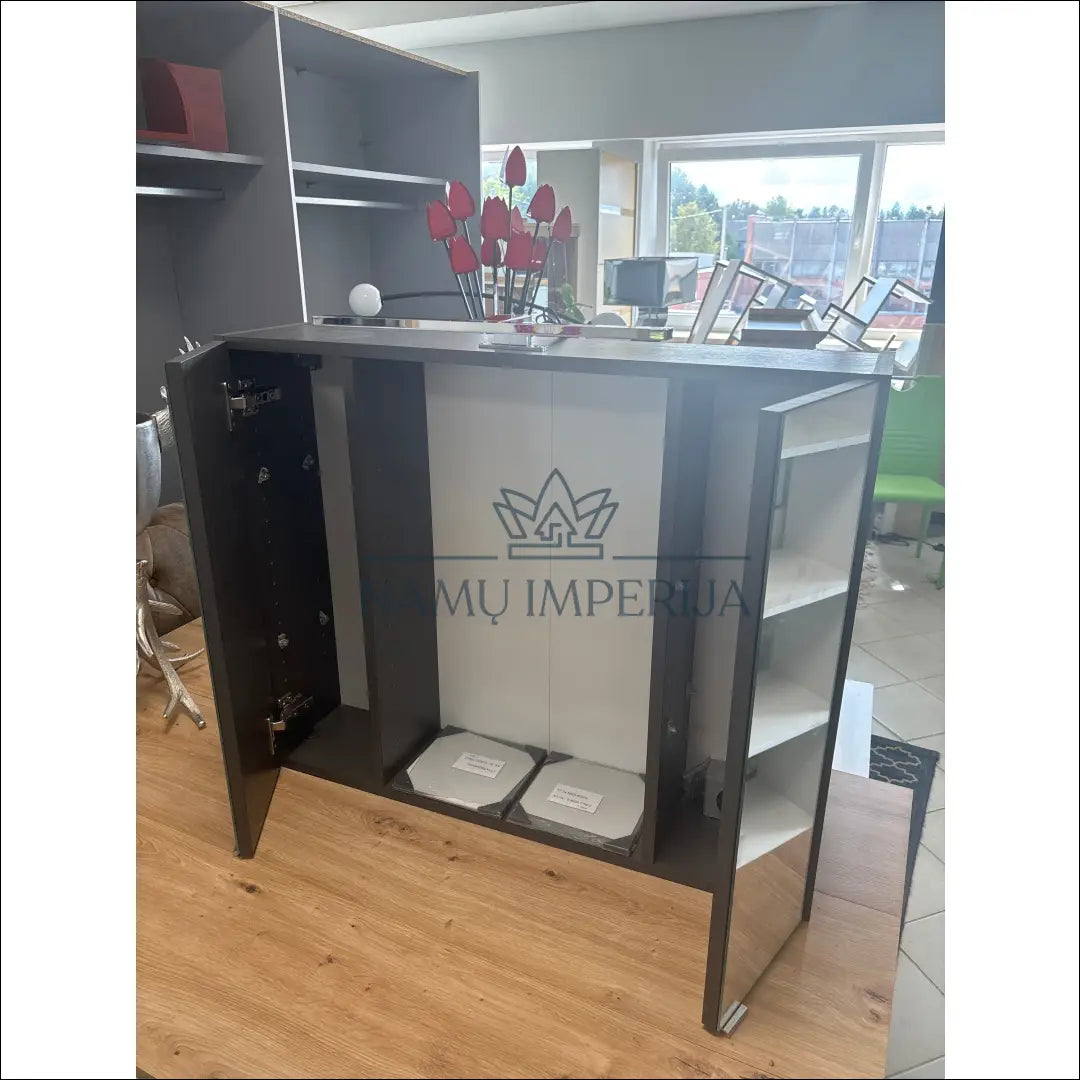 Pakabinama vonios spintelė su apšvietimu KI1259 €35 Save 75% 25 50, __label:Pristatymas 1 2 d.d., color pilka, material