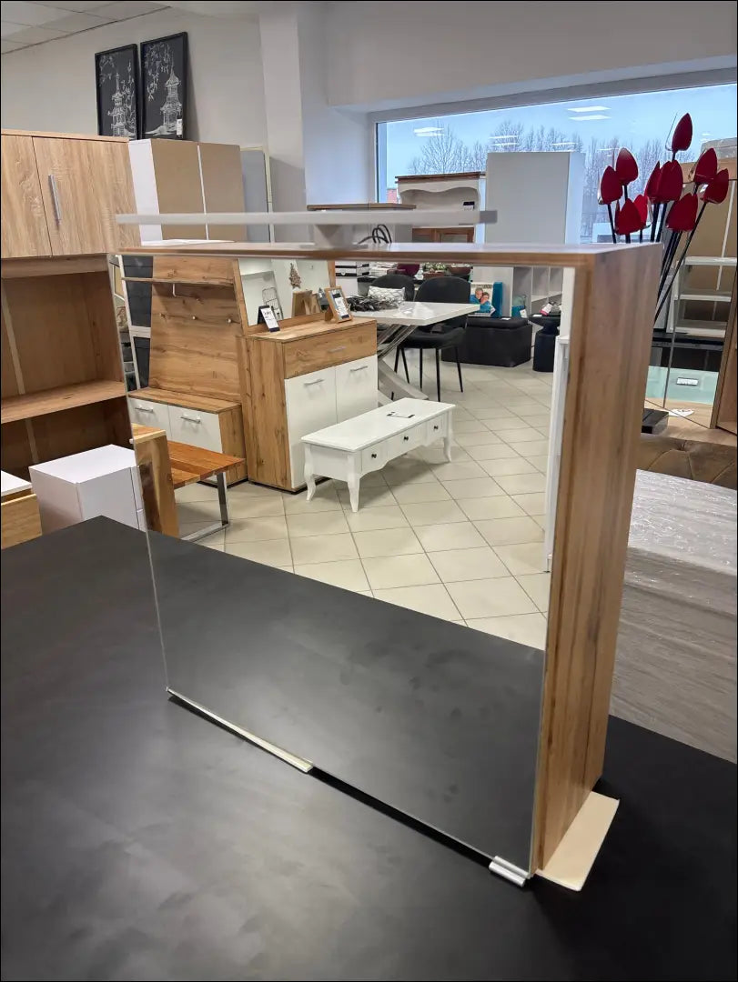 Pakabinama vonios spintelė su apšvietimu KI1507 - €39 Save 65% 25-50, __label:Pristatymas 1-2 d.d., color-ruda,