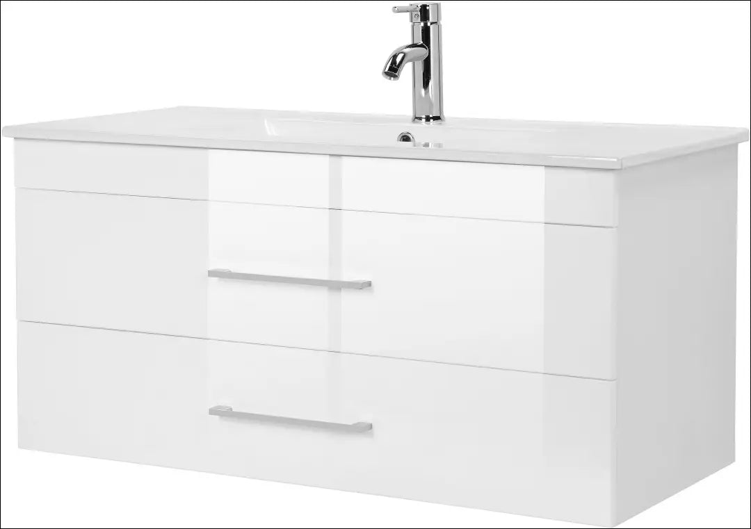 Pakabinama vonios spintelė su kriaukle KI1785 - €225 Save 50% __label:Pristatymas 1-2 d.d., color-balta,