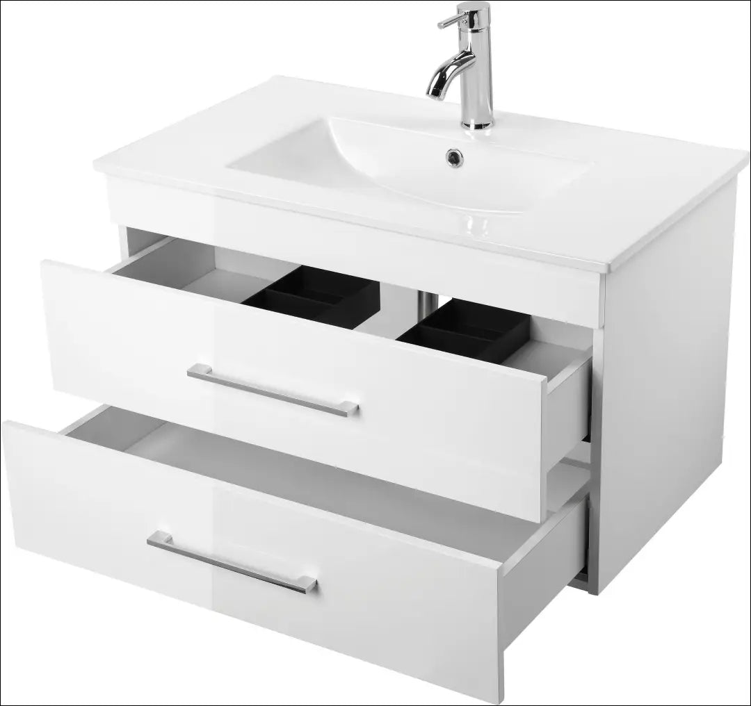 Pakabinama vonios spintelė su kriaukle KI1786 - €145 Save 50% 100-200, __label:Pristatymas 1-2 d.d., color-balta,