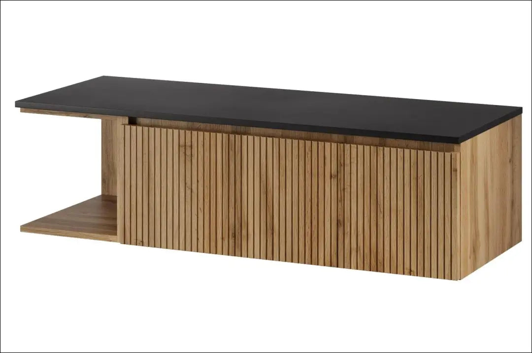 Pakabinama vonios spintelė su lentyna KI1760 - €120 Save 50% 100-200, __label:Pristatymas 1-2 d.d., color-juoda,