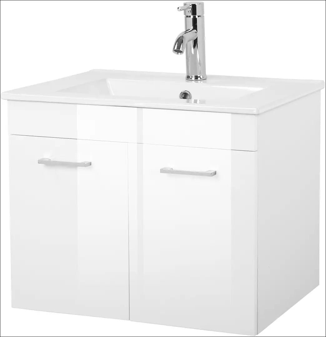 Pakabinama vonios spintelė su praustuvu KI1550 - €55 Save 50% 50-100, __label:Pristatymas 1-2 d.d., color-balta,