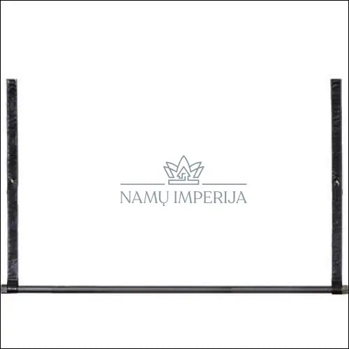 Pakabinamas drabužių bėgelis KI043 - €30 Save 65% 25-50, __label:Pristatymas 1-2 d.d., apvalus, color-juoda, kita €25