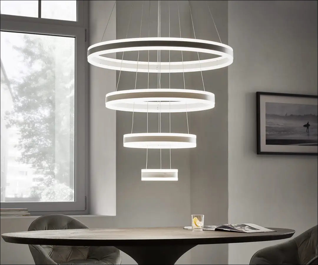 Pakabinamas LED šviestuvas DI10503 - €153 Save 55% 100-200, __label:Pristatymas 1-2 d.d., color-balta, color-smelio,