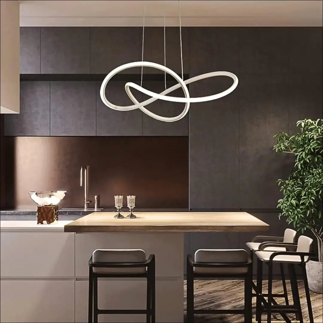 Pakabinamas LED šviestuvas DI10979 - €65 Save 50% 50-100, __label:Pristatymas 1-2 d.d., color-balta, color-pilka,