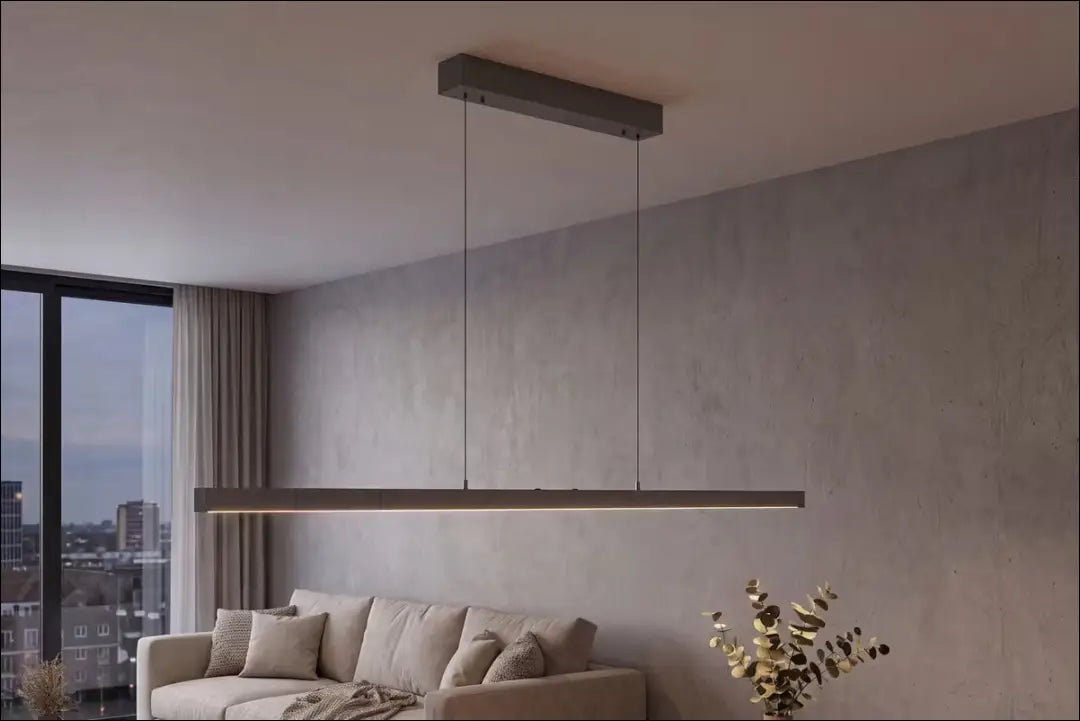 Pakabinamas LED šviestuvas DI12664 - €220 Save 50% __label:Pristatymas 1-2 d.d., color-pilka, interjeras,