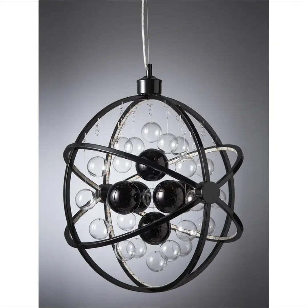 Pakabinamas LED šviestuvas DI7862 - €128 Save 60% 100-200, __label:Pristatymas 1-2 d.d., color-juoda, interjeras,