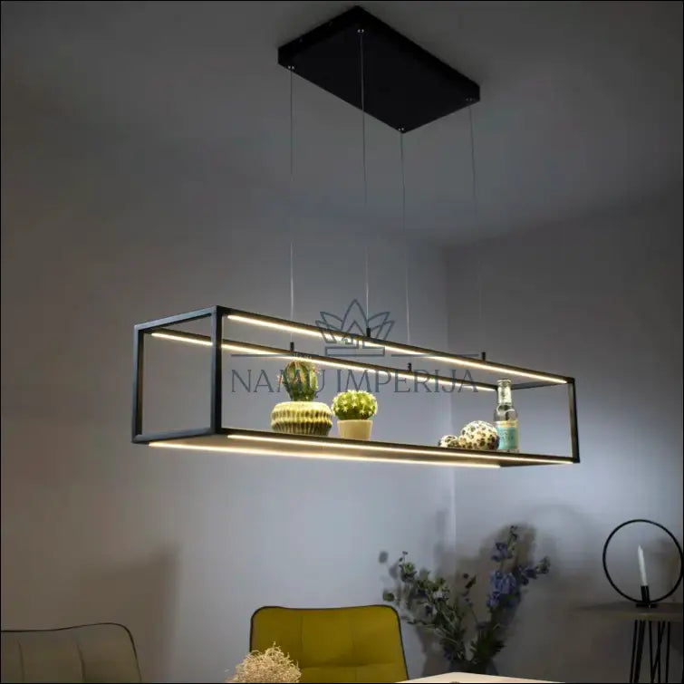 Pakabinamas LED šviestuvas DI8045 - €162 Save 50% 100-200, __label:Pristatymas 1-2 d.d., color-juoda, interjeras,